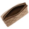 COACH Signature F53385 IMBDX Khaki x Saddle Pouch, Khaki