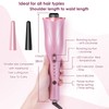 Rotating Curling Iron Ionic Automatic Hair Curler Ceramic 1 inch
