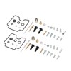 Motorcycle Carburetor Rebuild Kit with Gasket Spring Replacement for V
