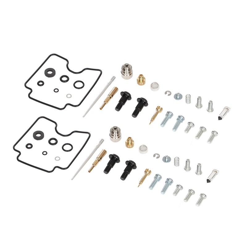Motorcycle Carburetor Rebuild Kit with Gasket Spring Replacement for V