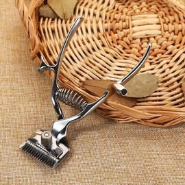 Snblzhef Professional Manual Hair Clipper Pet Grooming Scissors Clippers Mute Barber Tool for Home, Pet Grooming 2PCS