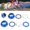 Viaron 34mm Bike Headset Double Bearings Bicycle Front Fork Stem