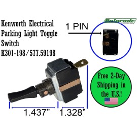 Automann Kenworth Electrical Parking Light Toggle Switch K301-198/577.5