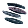Pack of 4 Glitter Rhinestone Hair Clips Women, Snap Hair
