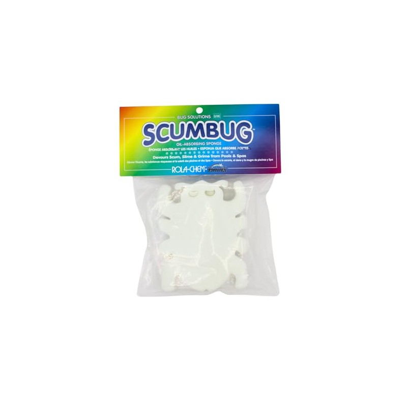 1 Pack Scumbug (tm) Oil-Absorbing Sponge Devours Scum, Slime &