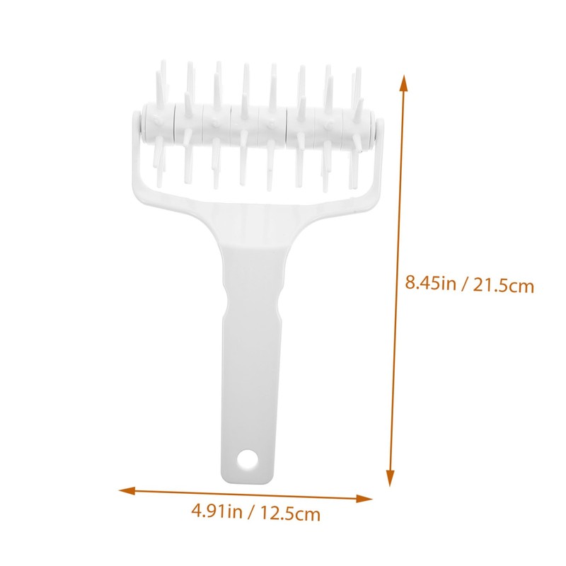 Alipis 1pc Pizza Punch Crinkle Pizza Cutter Rocker Blade Pizza