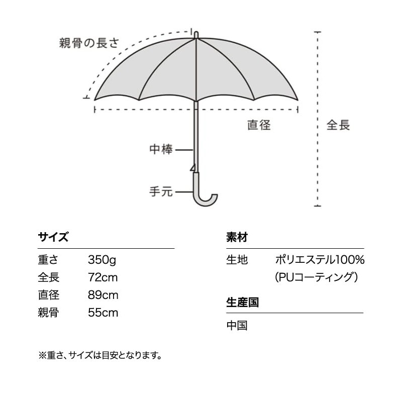 [2025] Wpc. 801-13217-102 Parasol Blackout Dome Umbrella, Ruffle, Mini, Pink