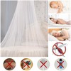 KSVFTB 2 Set Mosquito Net for Bed, White Dome Mosquito