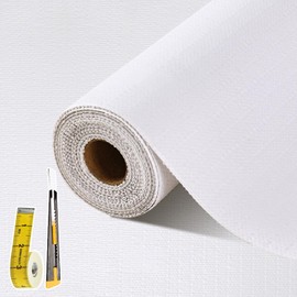Drawer and Shelf Liner for Kitchen Cabinet: 12 in X 20 Ft Non Slip Waterproof Shelf Paper Non Adhesive Refrigerator Liners White Easy Liners for Bathroom Cupboard with Knife Tape Measure