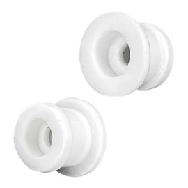 HHZL 2PCS Shift Cable Bushing Shifter Cable Bushing Kit Transmission Gear Shift Linkage DG9Z-7K340-A Connector Lever Fix Repair Kit for Ford Edge Explorer Endura Escape Hybrid Focus MK(White)