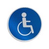 Small traffic sign sticker, mini traffic signs, diameter 10 cm,