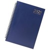 2025 Diary A5 Week to View Wiro Hardback Full Year