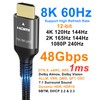 Ubluker 10k 8k 4k HDMI 2.1 Cable 5m (HDMI Certified)