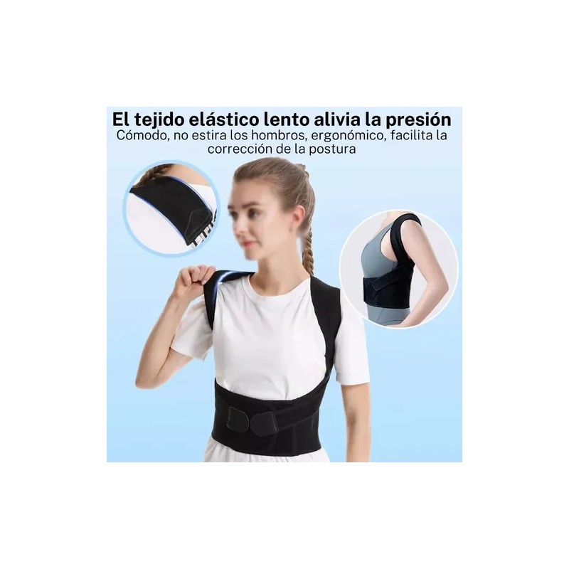 Corrector Postura Espalda Para Hombre Y Mujer Ajustable Faja