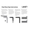 Orbit 53552 2-inch x 100-Foot 10 Mil Pipe Wrap Tape,