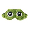 Frog Plush Kids Eye Masks for Sleeping Cartoon Fluff Blindfold