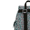Kipling CITY PACK Kleiner Rucksack, Abstract Print (White)