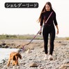 PUKAKO Dog Leash Waist Belt Shoulder Hands Free Dog Leash