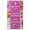 Majestic Tea_ CRANBERRY ECHINACEA | Caffeine Free | Individually Wrapped