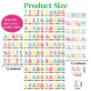 32Pcs A to Z Alphabet Letters -20-100 Number Cards Boho