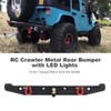 Tbest RC Crawler Bumper RC Vehicle Propeller Rear Bumper Rear
