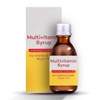 Multivitamin Syrup 150ml Sugar Free Orange Flavour Daily Vitamin Supplement