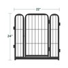FXW Rollick Dog Playpen, 1 Add-On Gate Panel, Single 24-Inch