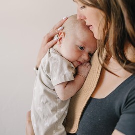 Konssy Muslin Baby Burp Cloths Sets for Unisex- 7 Pack Soft 100% Cotton Burping Clothes for Newborn，Baby Girls and Boys