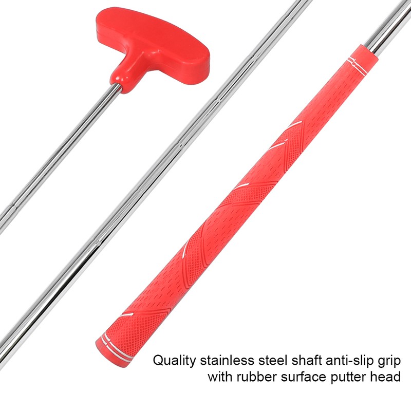 33inch Mini Rubber Head Golf Putters Kids Golf Putter Steel