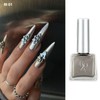 ROZYHIP Siver Collection Metallic Style Gel Nail 10ml, Color:RYJ01