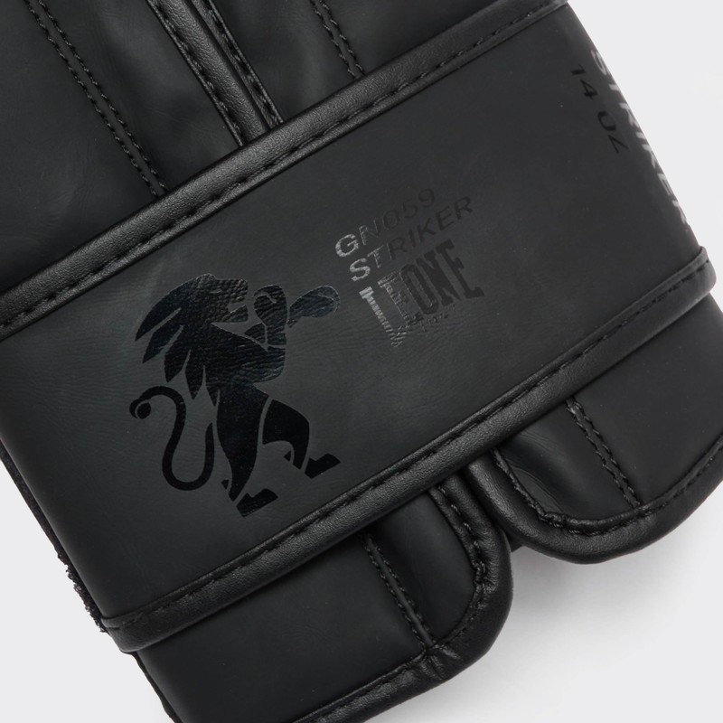 LEONE 1947 GN059, Gloves Boxing Unisex – Adult, Black, 14