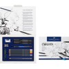 Faber-Castell 167195 Pitt Artist Pen Comic Illustration Set, 3 Ink