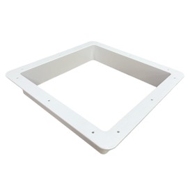ZOIZ RV Roof Vent Garnish Replacement Modular Installation Interior Trim Ring - 2.9" Vertical Leg Ceiling Garnish for 14"x14" RV Vents