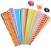 ODETOJOY 8 Patterns Flower Paper Quilling Strips Craft Make Paper
