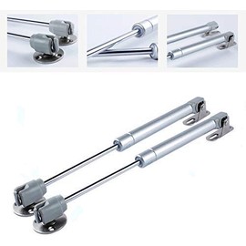 POWERTOOL Gas Strut Stay Lift, 2pcs Spring Gas Strut Steel Lift Down Soft Close Hinge for Kitchen Cupboard Wardrobe Cabinet Door(80N)