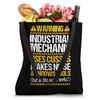 Millwright Throws Tools Industrial Mechanic Tote Bag