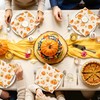 Fall Pumpkin Napkins Pumpkin Cocktail Napkins Party Supplies 100pcs
