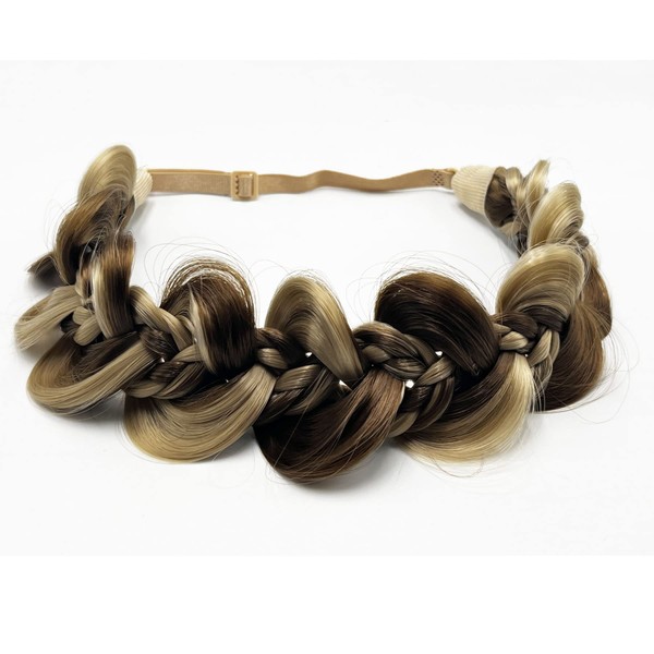 Hair Braid Headband Classic Chunky Plaited Braid Fishtail Gourd Shape