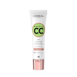 L'Oréal Paris Anti-Redness Cream with SPF, for up to 24 Hours of Moisture and Optimised Skin Tone, CC C'est Magic, 1 x 30 ml