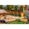 FALLER 130597 Horse Stable with 4 Horses Track Gauge H0
