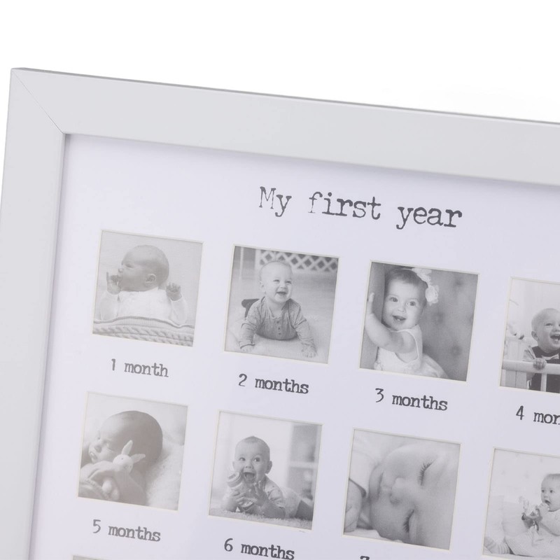 Fdit 12 Months Baby First Year Photo Frame, Baby First