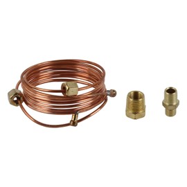Oil Pressure Gauge Tubing Kit, 72in Copper Tubing Installation Kit for Car Truck, & Easy to Install