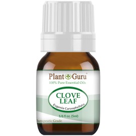 Clove Leaf Essential Oil 5 ml 100% Pure Undiluted Therapeutic Grade. Sample Size
