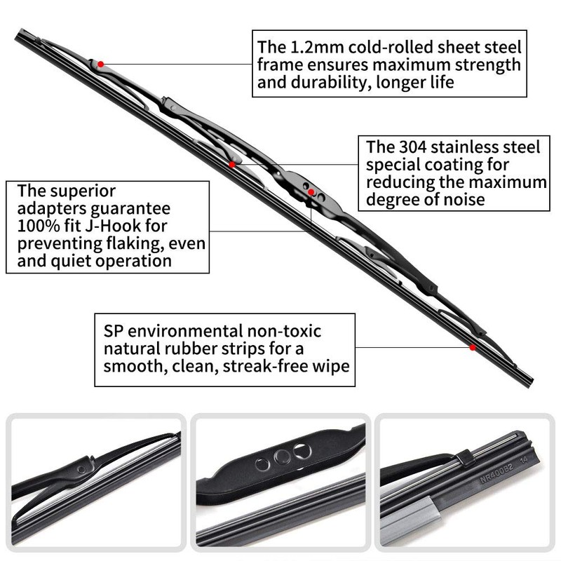 Replacement for Scion xD Windshield Wiper Blades - 26"+14" Front