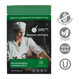 Pure Microcrystalline Cellulose (MCC) Powder ⊘ Non-GMO Gluten-Free Vegan OU Kosher Certified - 50g/2oz