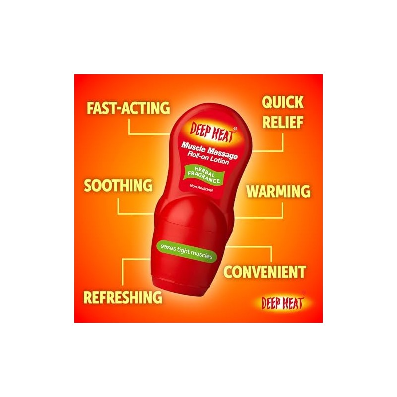 AHASON'S Deep Heat Gel On Roll Pack -4