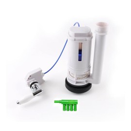 2 INCH DUAL FLUSH VALVE CONVERSION KIT AND OVERFLOW WATER CONSERVER - WITH METAL-CERAMIC HANDLE