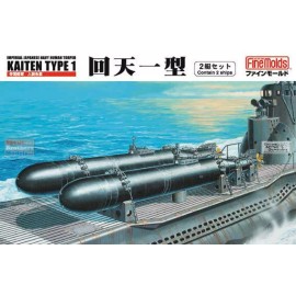 Fine Molds FNMFS01 1:72 Fine Molds IJN Human Torpedo Kaiten Type 1 (Contain 2 kits)