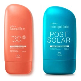 Protector Solar Fps 30 + Post Solar Fotoequilibrio Natura