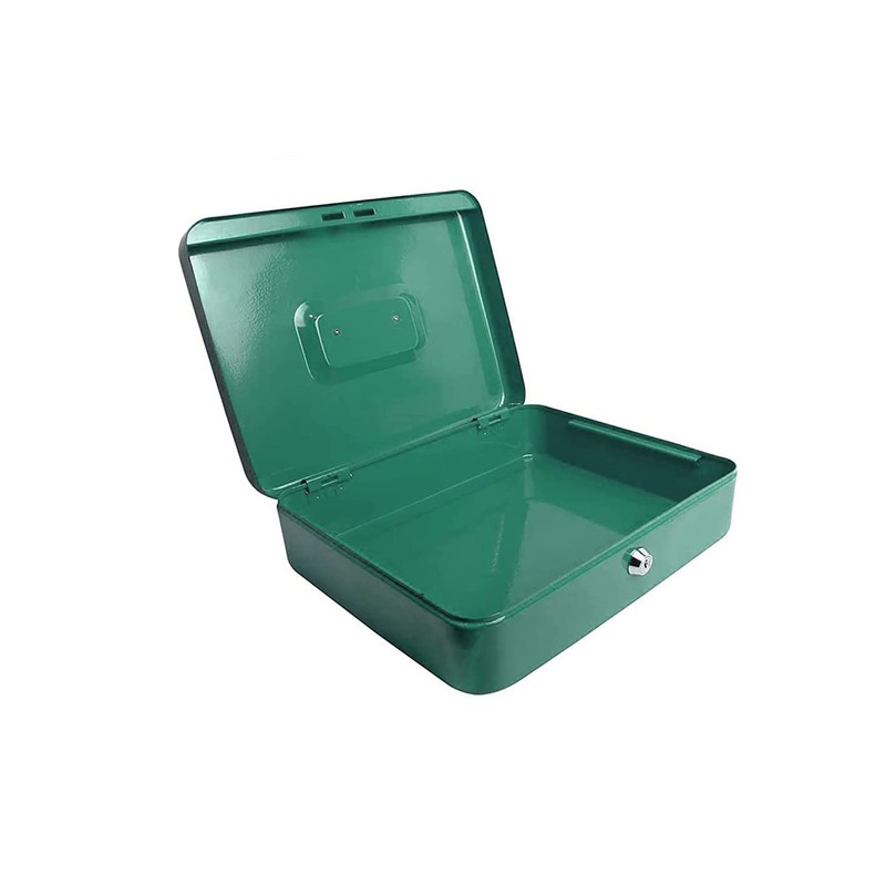 kippen 10333V1 - Green Cash Box, Dimensions: 150X120X80 mm